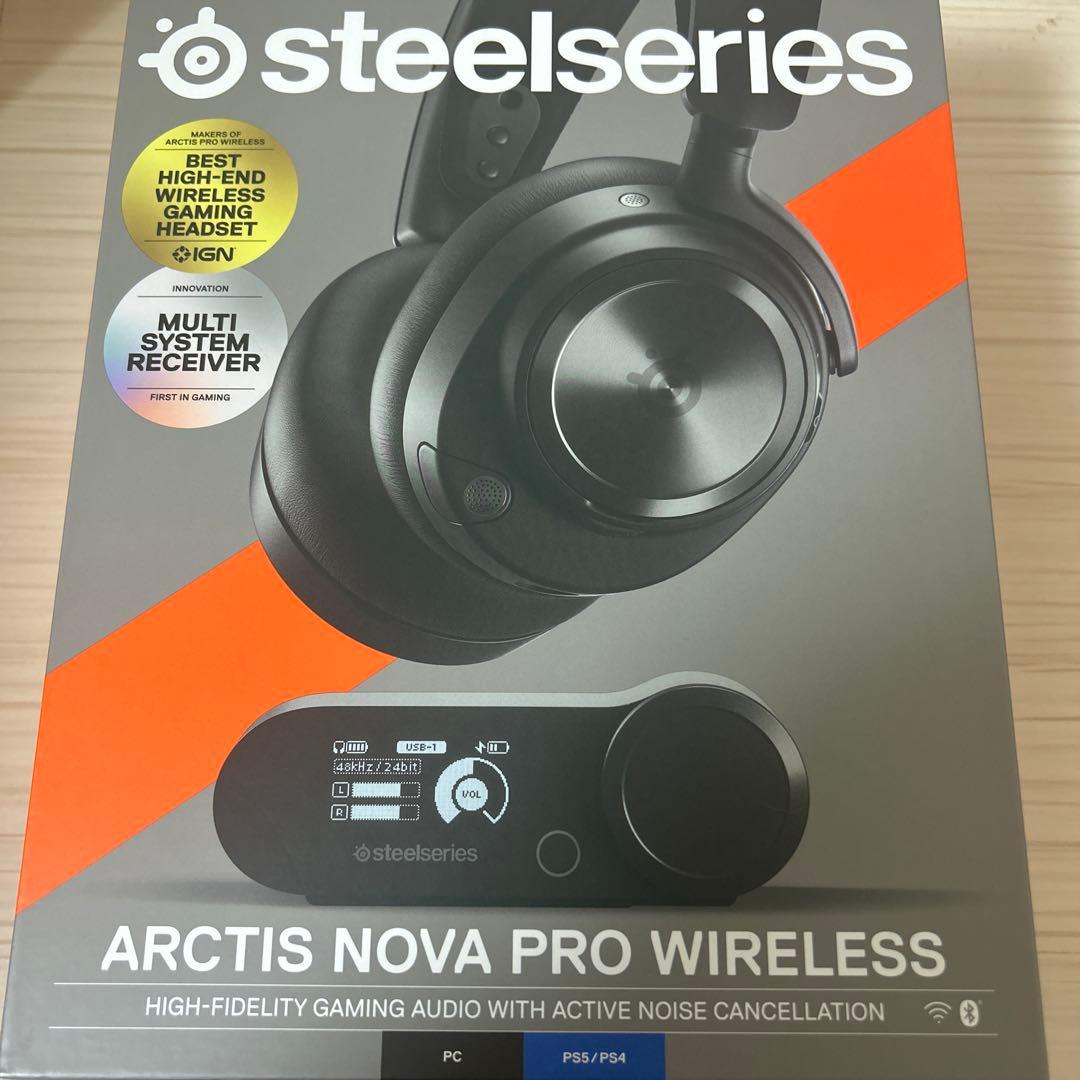 ゲーミングヘッドセット Arctis Nova Pro Wireless P