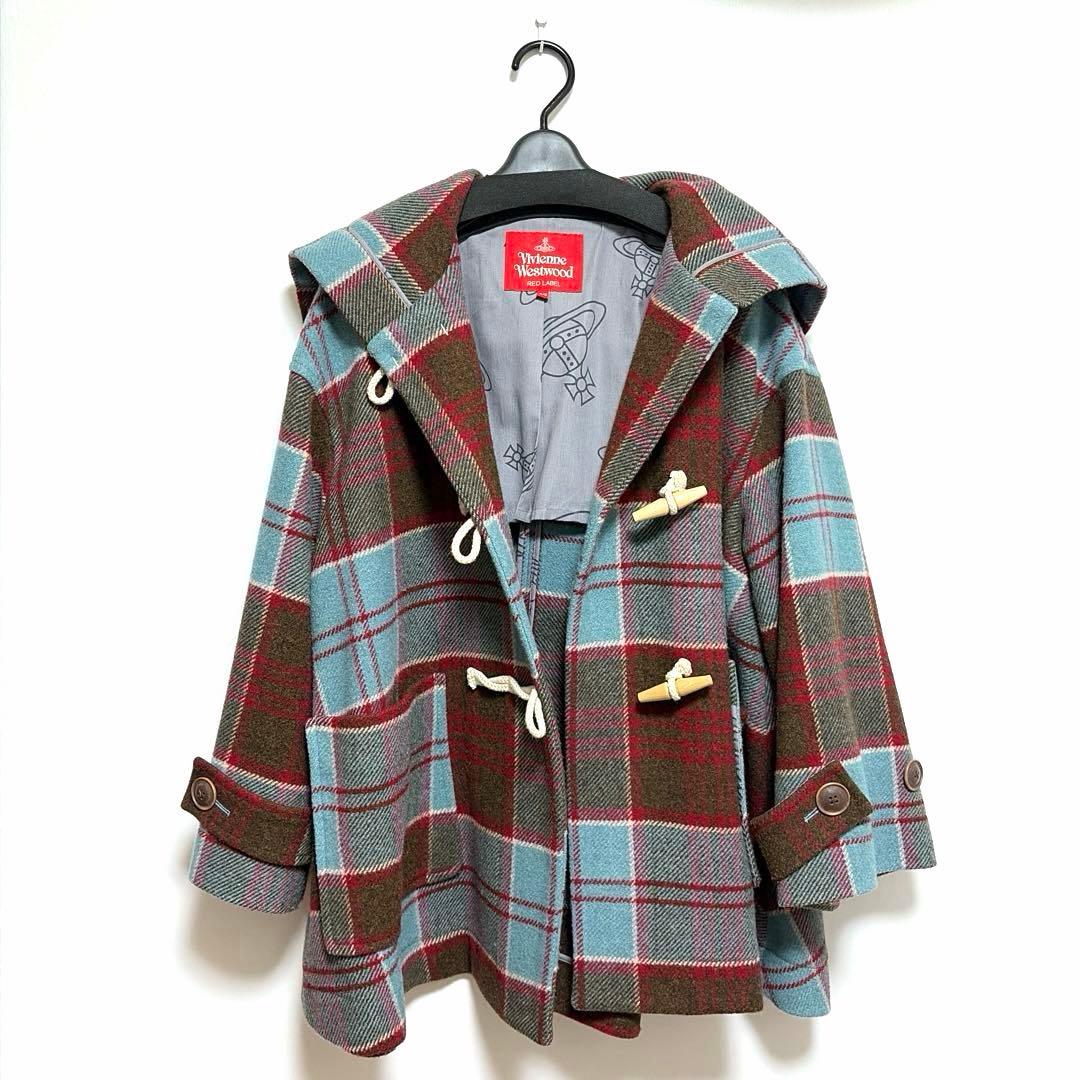 美品 ヴィヴィアンウエストウッド レッドレーベル コート ダッフル ポンチョ M