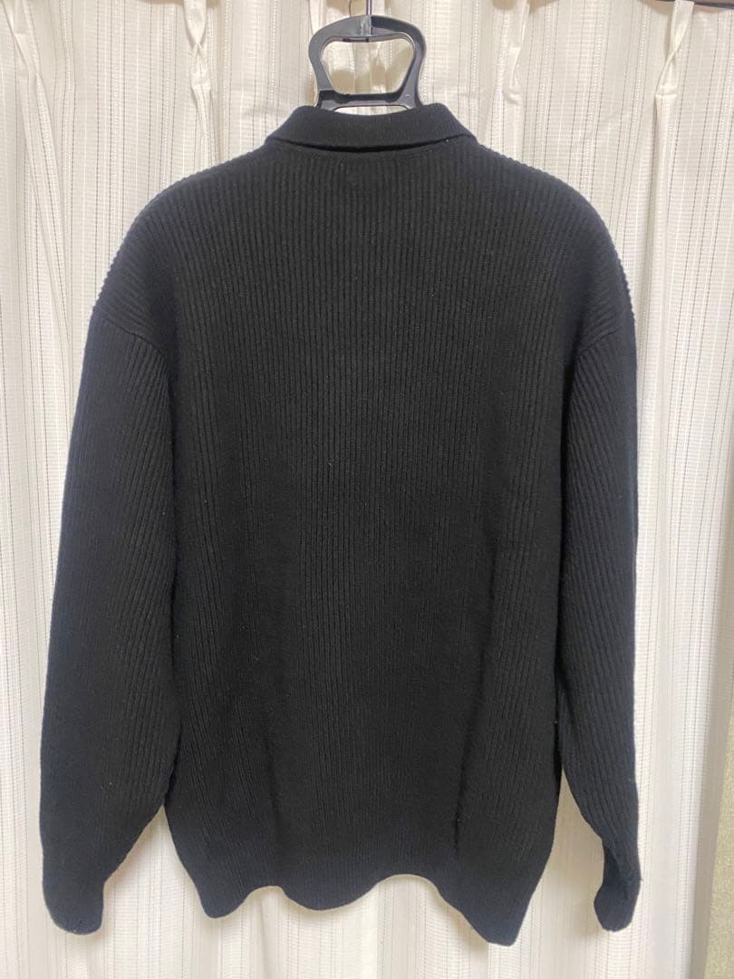 Steven Alanオーストラリアンラムズウール ポロカラー ニット