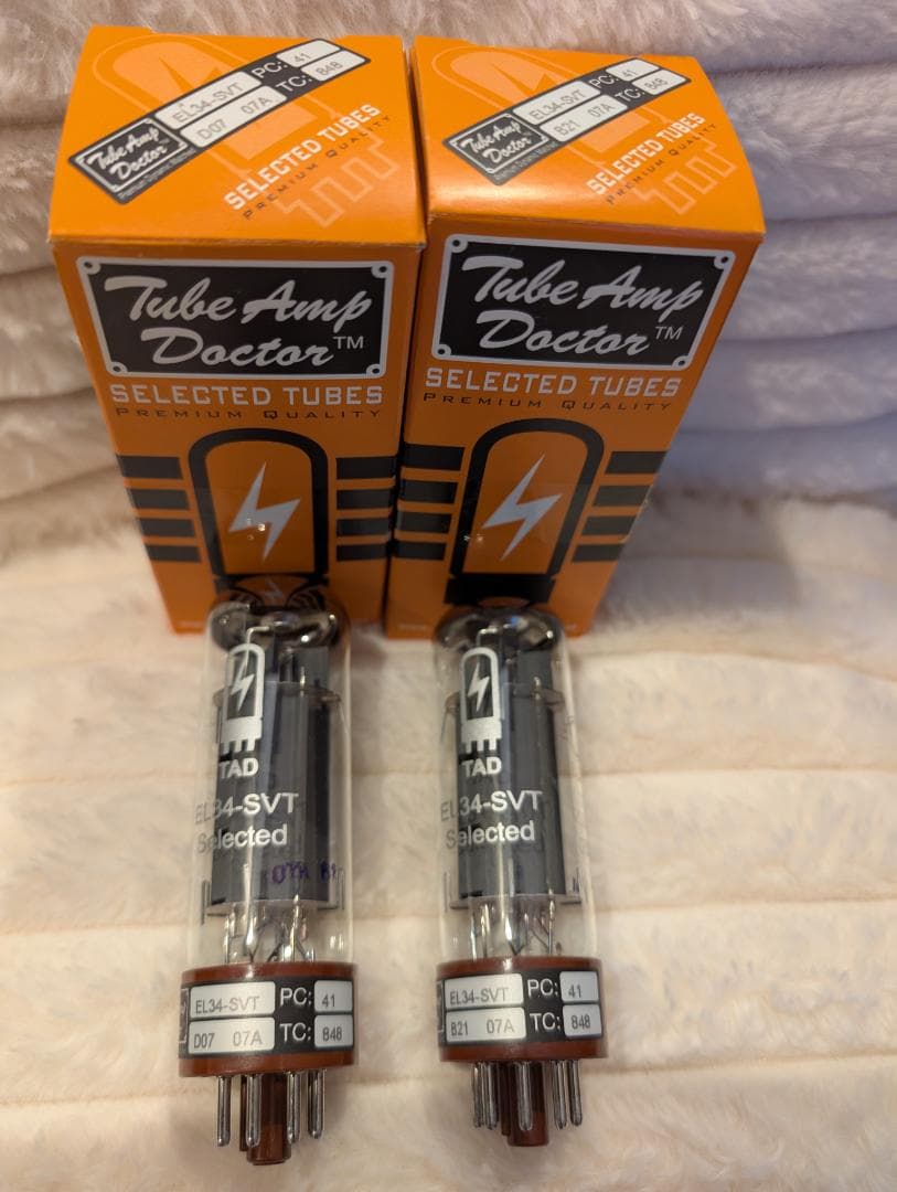 Tube Amp Doctor E34-SVT 真空管 マッチド 2本セット
