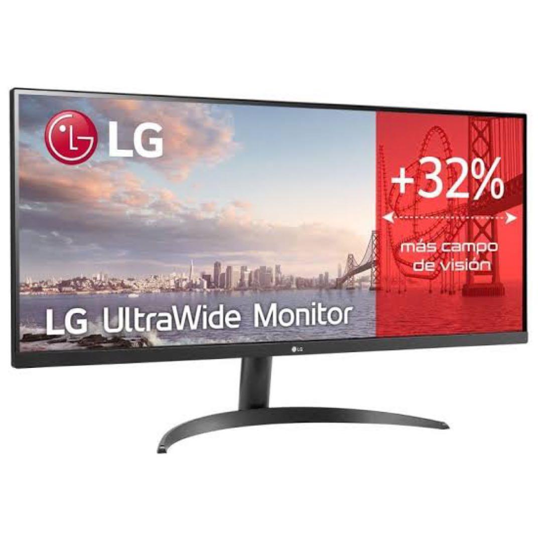 【LG34インチワイドモニター】ほぼ新品37cm/34 IPS HDR