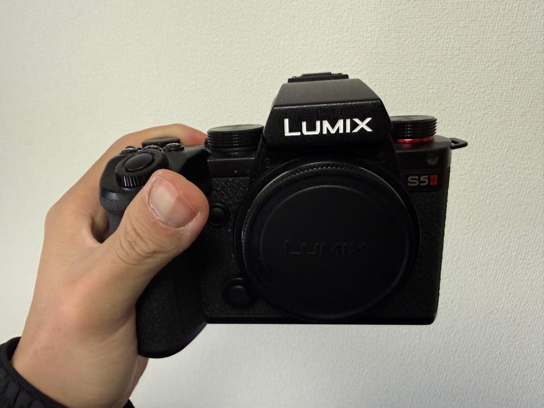 シャッター回数1146 LUMIX S5Ⅱ ボディ極美品 純正バッテリー2個つき
