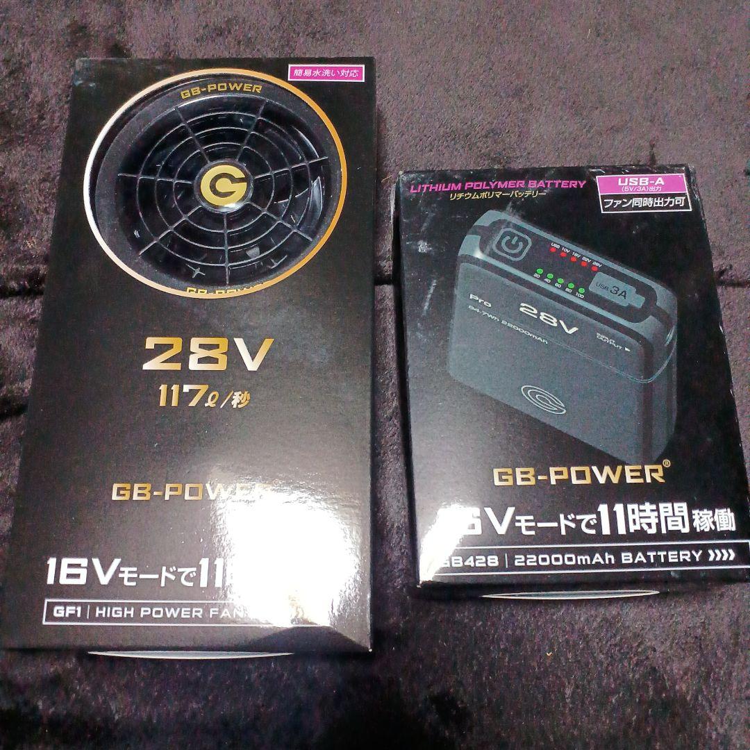 GB-POWER 28V 高性能ファン