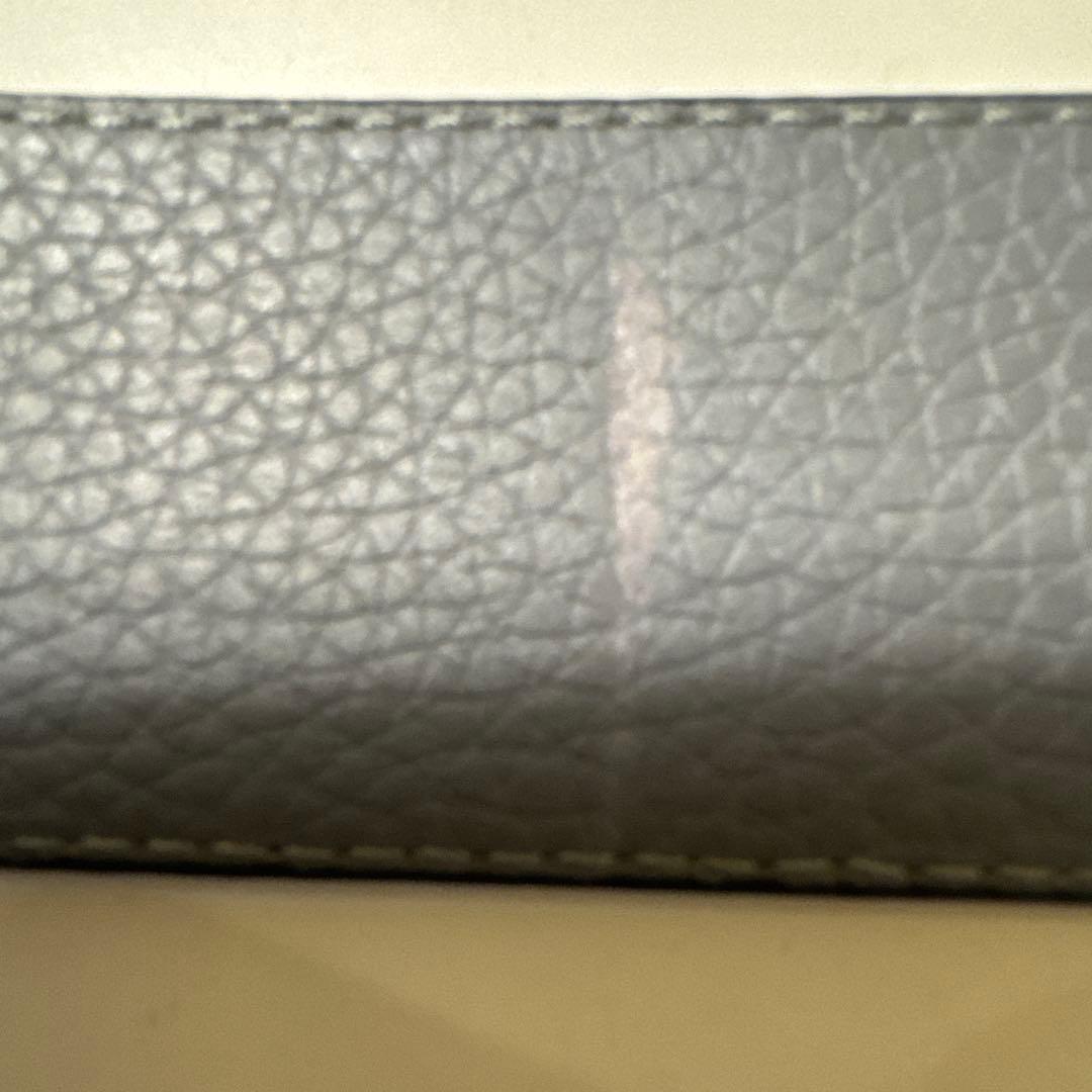 LOUIS VUITTON メンズベルトサイズ95両面使用可能です。グレーと紺色