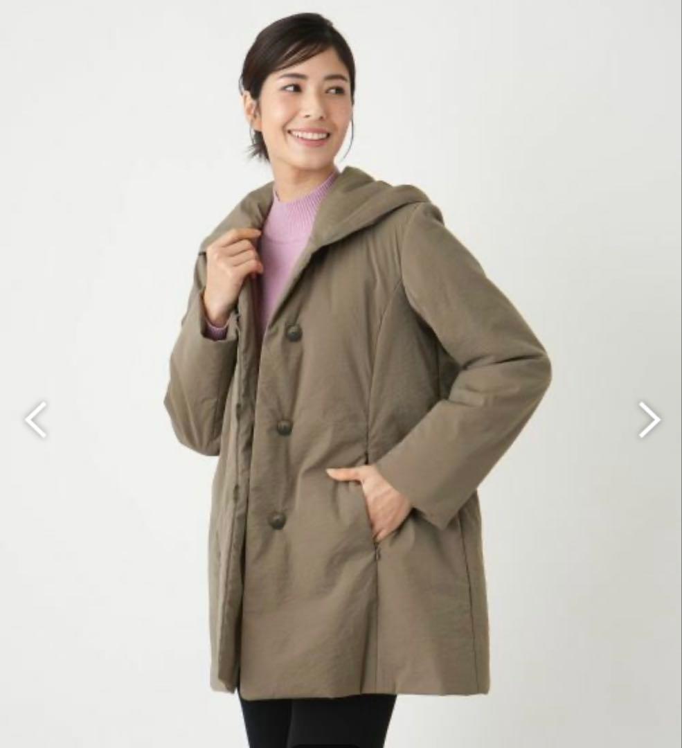 フーデッドコート【Leilian WHITE LABEL】9号