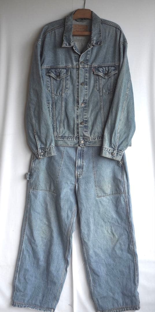 90's ユーロ古着　EURO Levi's デニムセットアップ　Vintage