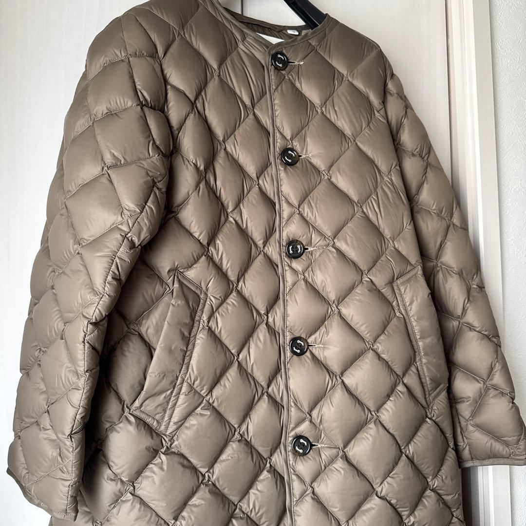 【最終】Gymphlex　ジムフレックス　ハンドキルトダウンノーカラーコート