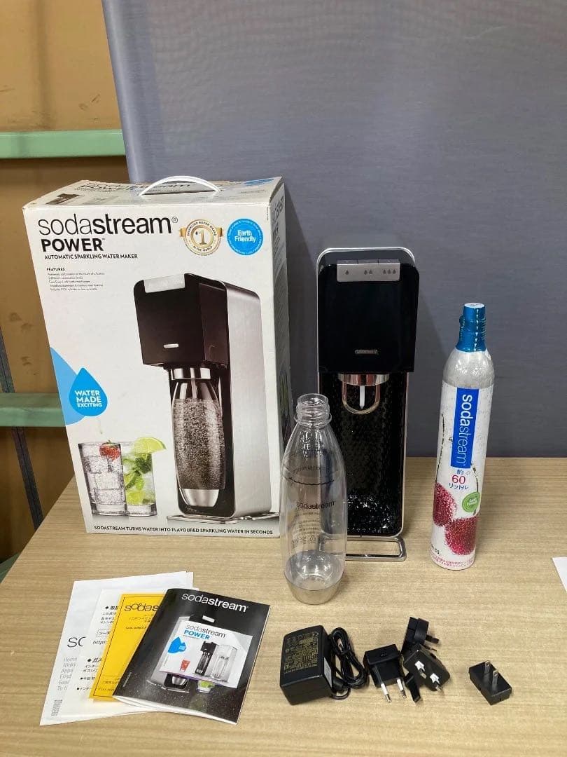 sodastream POWER ソーダストリーム　パワー　自動炭酸水メーカー