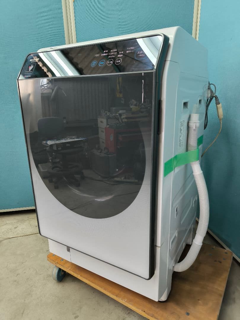 2022年製　シャープドラム式洗濯乾燥機11k /6k ES-W114　洗剤自動