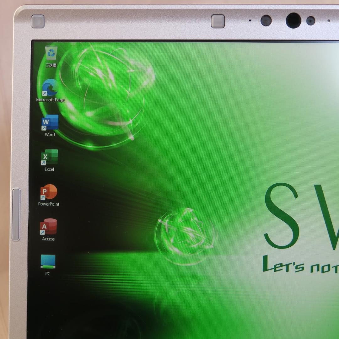 レッツノートSV7／i5-第8世代／SSD8G／メモリ8G／Office2024