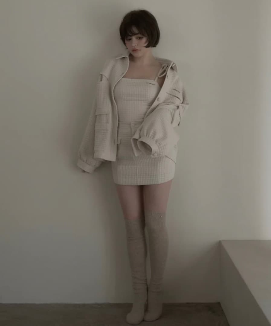 ジャケット・アウター andmary Ivy loose jacket set