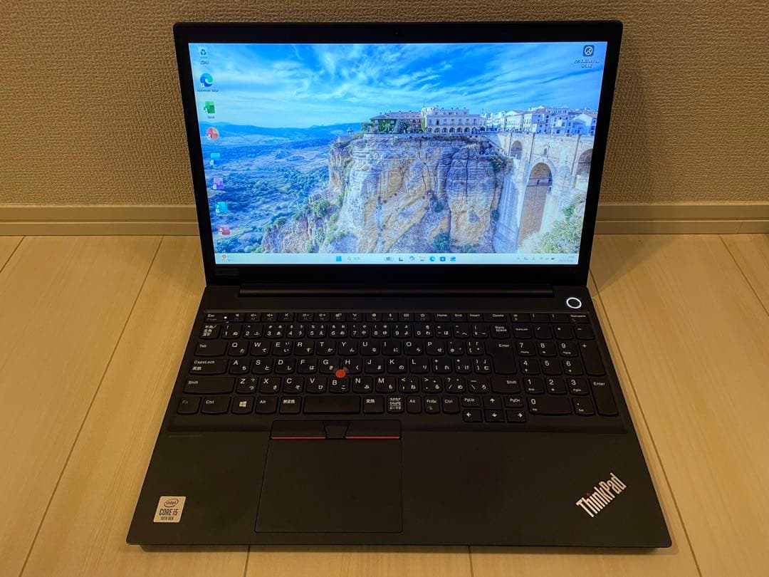 Windowsノート本体 Lenovo E15 i5-10210U 8GB 256GB Office