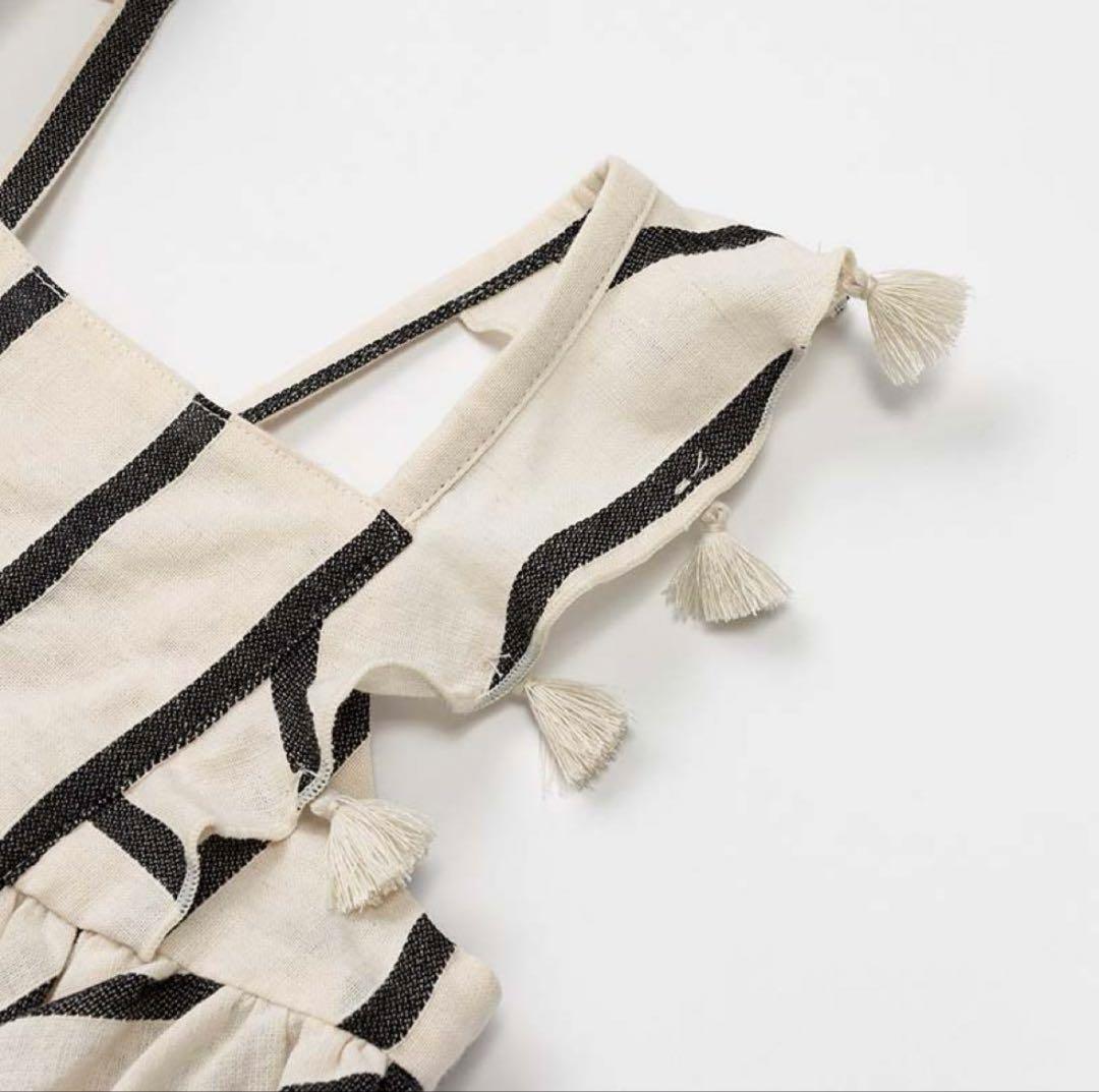 MARLMARL ワンピース　loisir sun dress 3 stripe