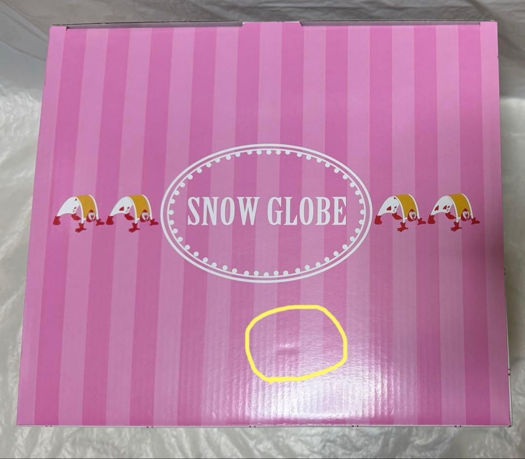 ディズニーストア 不思議の国のアリス オルゴール付きスノーグローブ