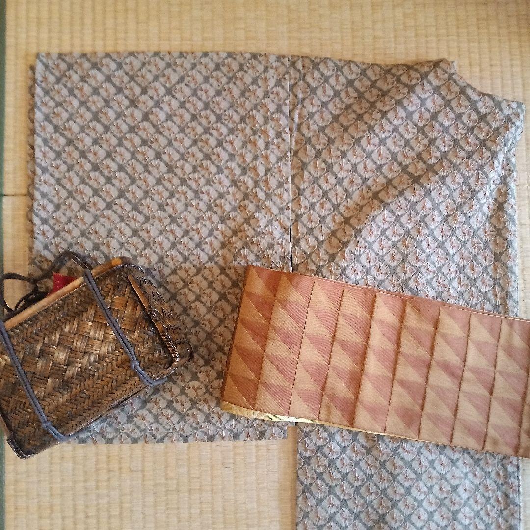 総絞り浴衣　大人浴衣