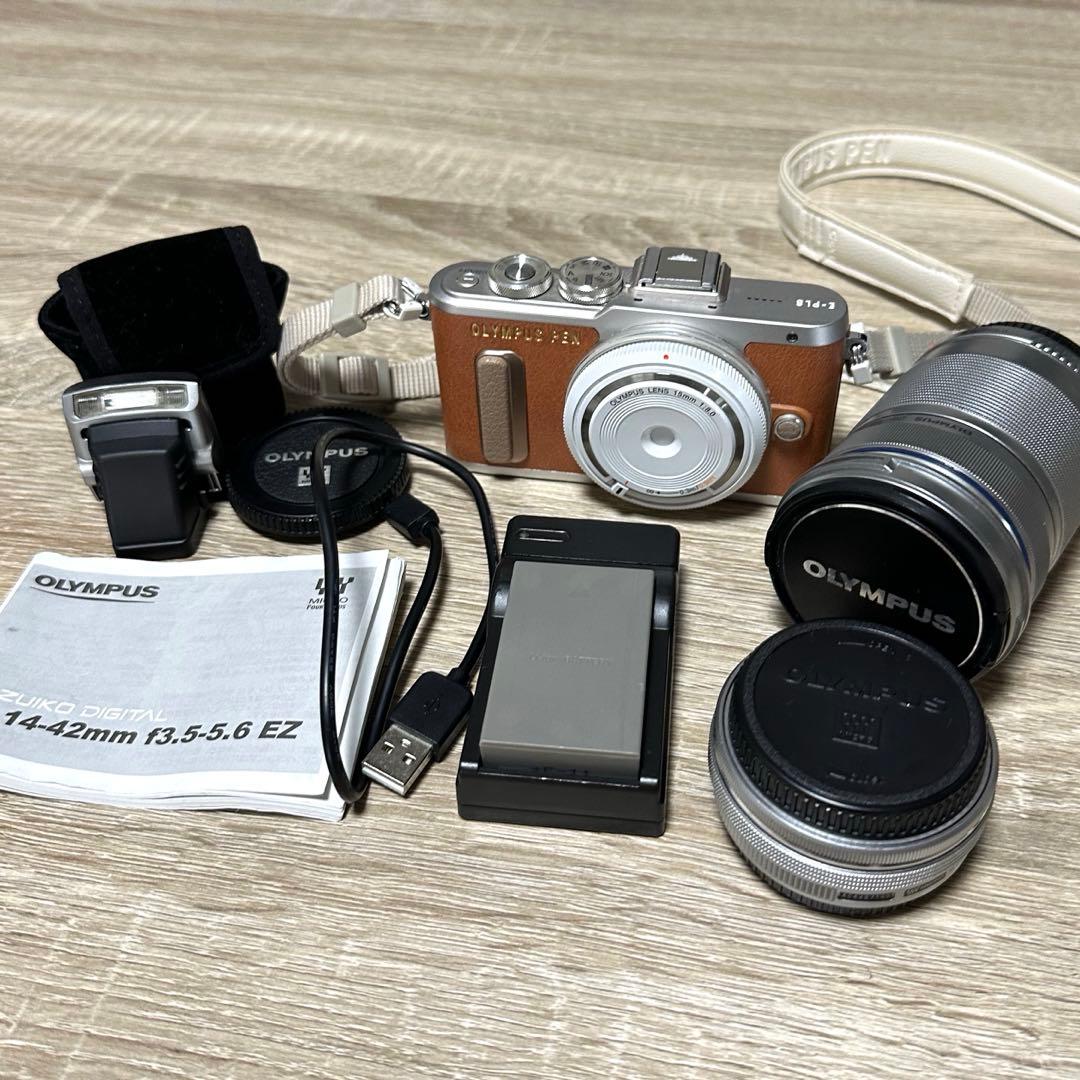 OLYMPUS PENミラーレス一眼カメラ E-PL8