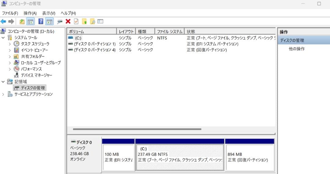 Panasonic レッツノート CF-RZ4 メモリ4G SSD 256GB