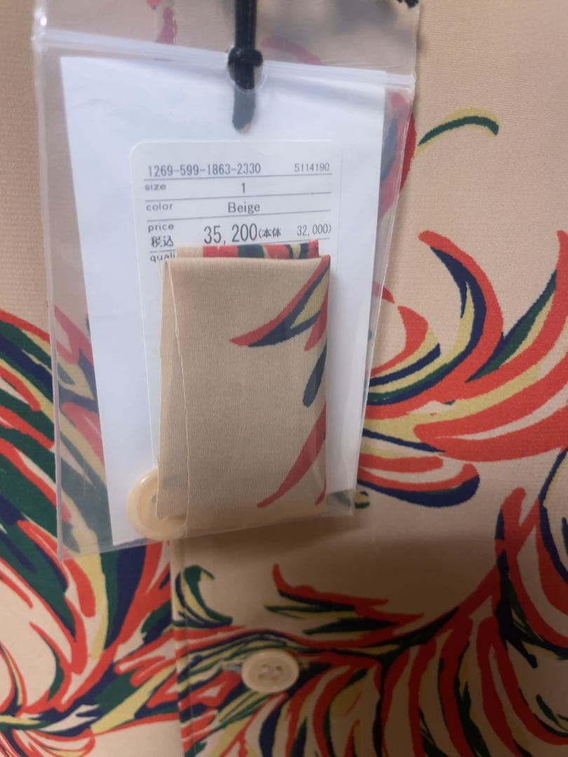 【新品未使用】BED j.w. FORDシャツ