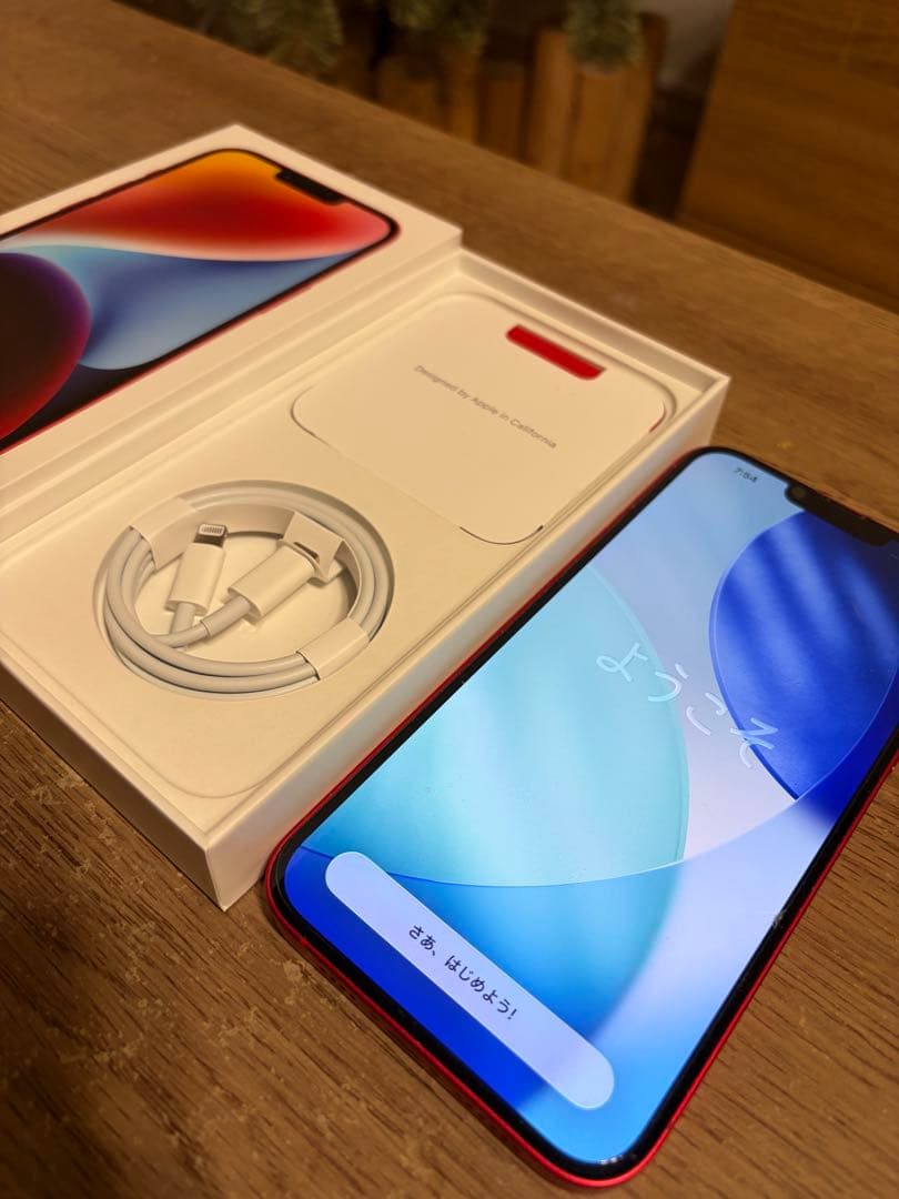 Apple iPhone 14Plus (PRODUCT(RED)) 本体