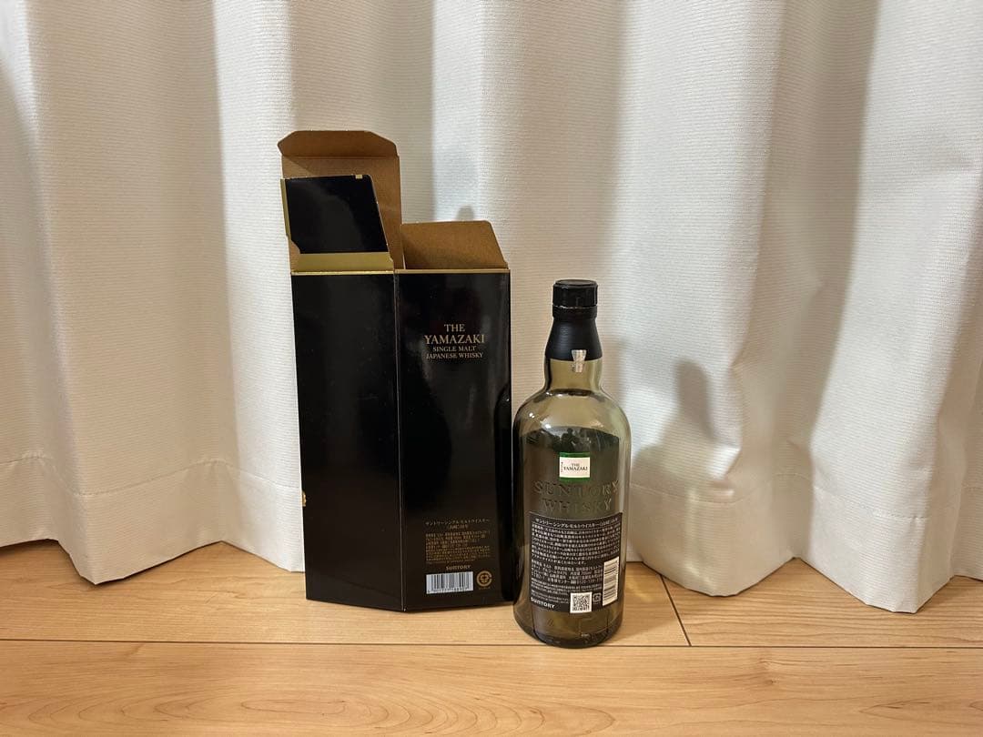山崎18年 空瓶　空箱　1セット