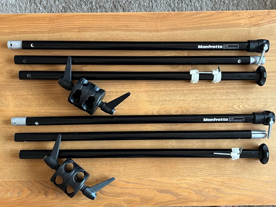 価格変更しました！ Manfrotto 024B ２セット クランプ付