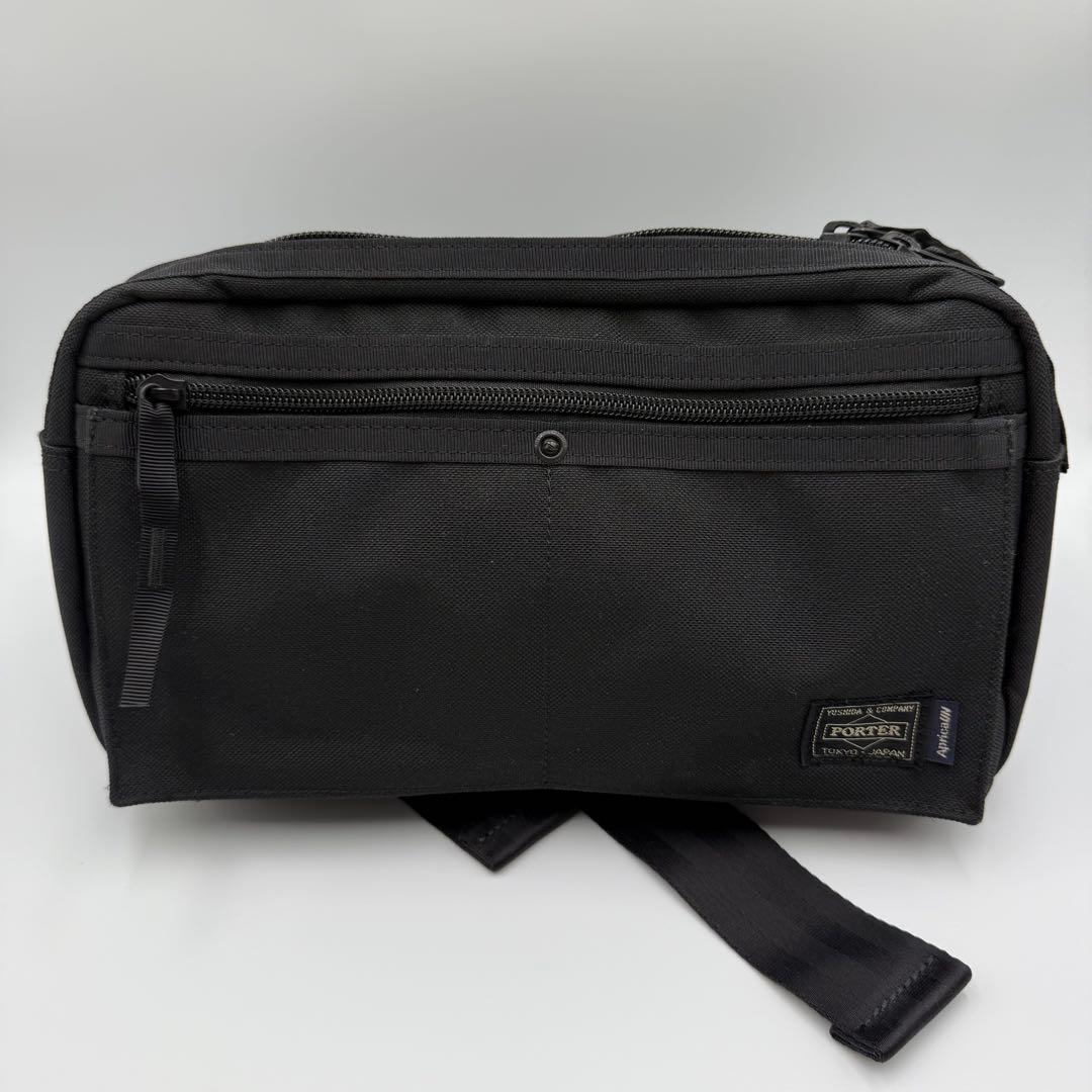 【美品】PORTER×Aprica 抱っこひも付ショルダーバッグ　コラボモデル