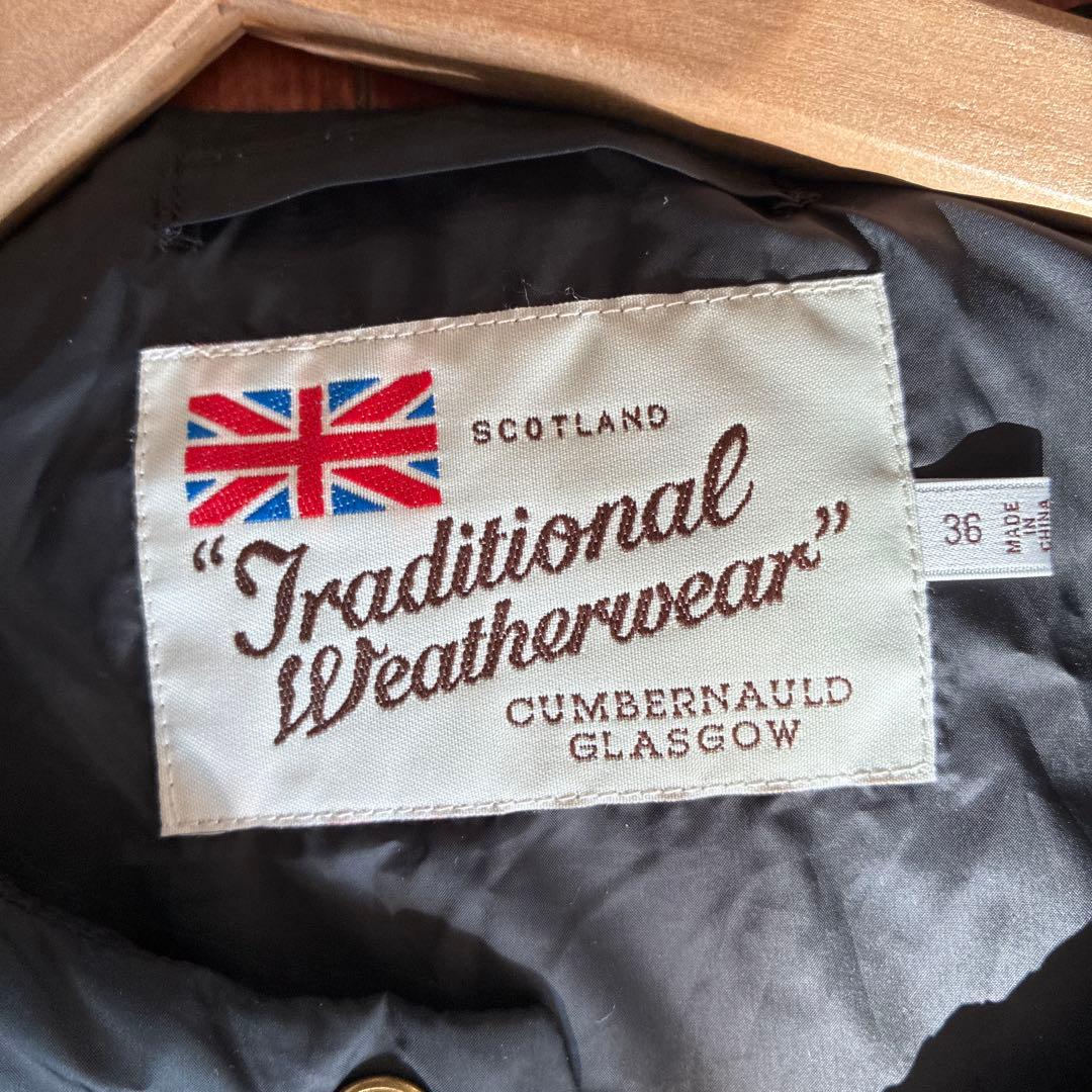 美品✨　トラディショナルウェザーウェアARKLEYダウンコート　黒　アークリー