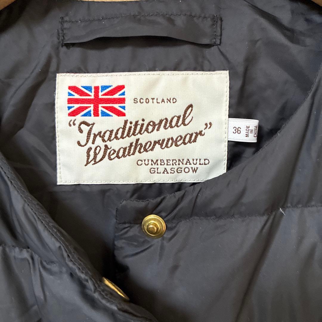 美品✨　トラディショナルウェザーウェアARKLEYダウンコート　黒　アークリー