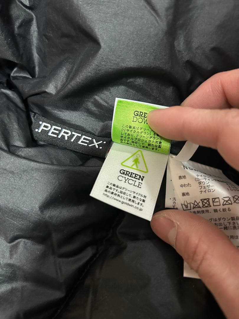 ザノースフェイス ダウン キャンプシエラショートNDW92230 希少S 黒