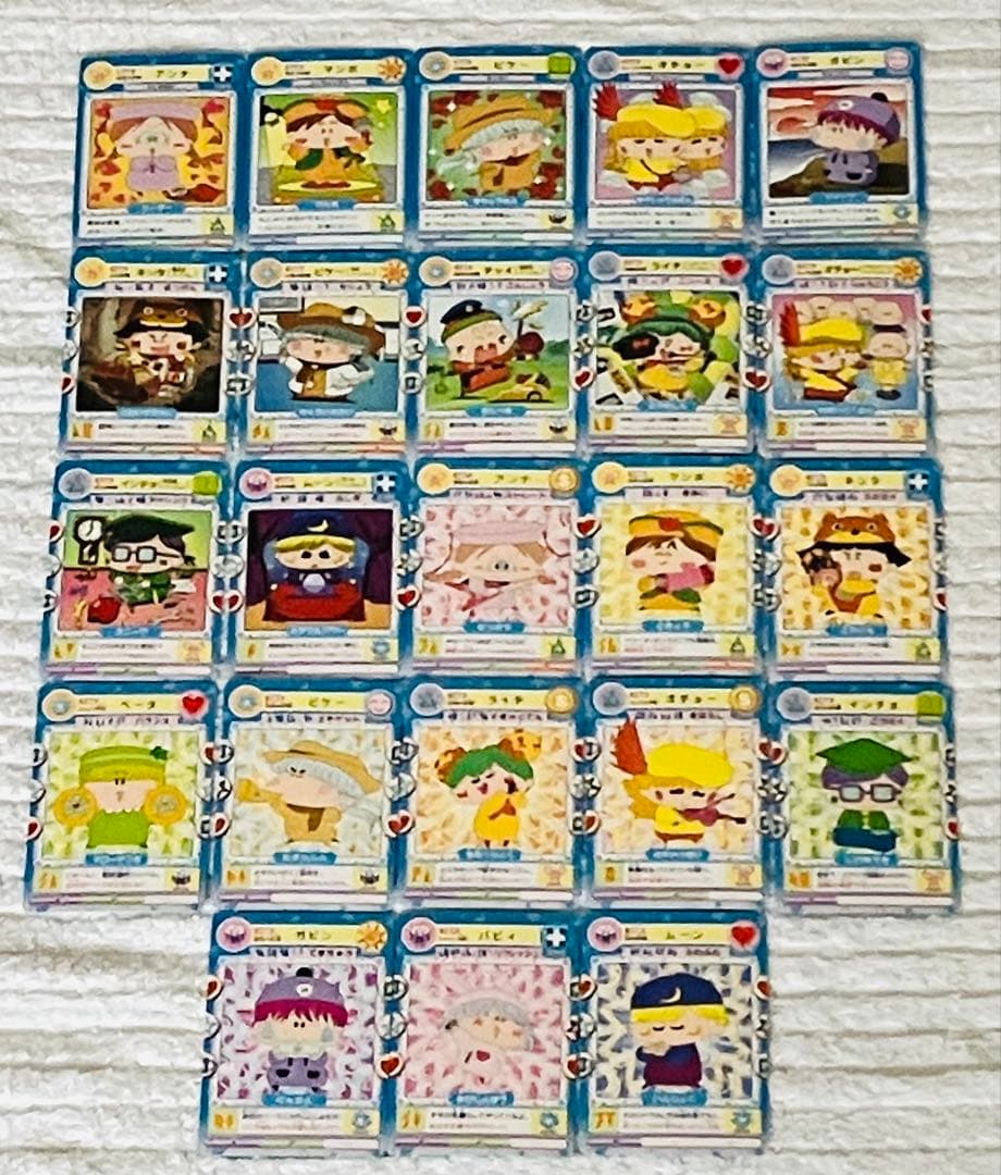 【匿名配送】ミルモでポン！　妖精ミルモうらないカード　１２４枚セット　当時品