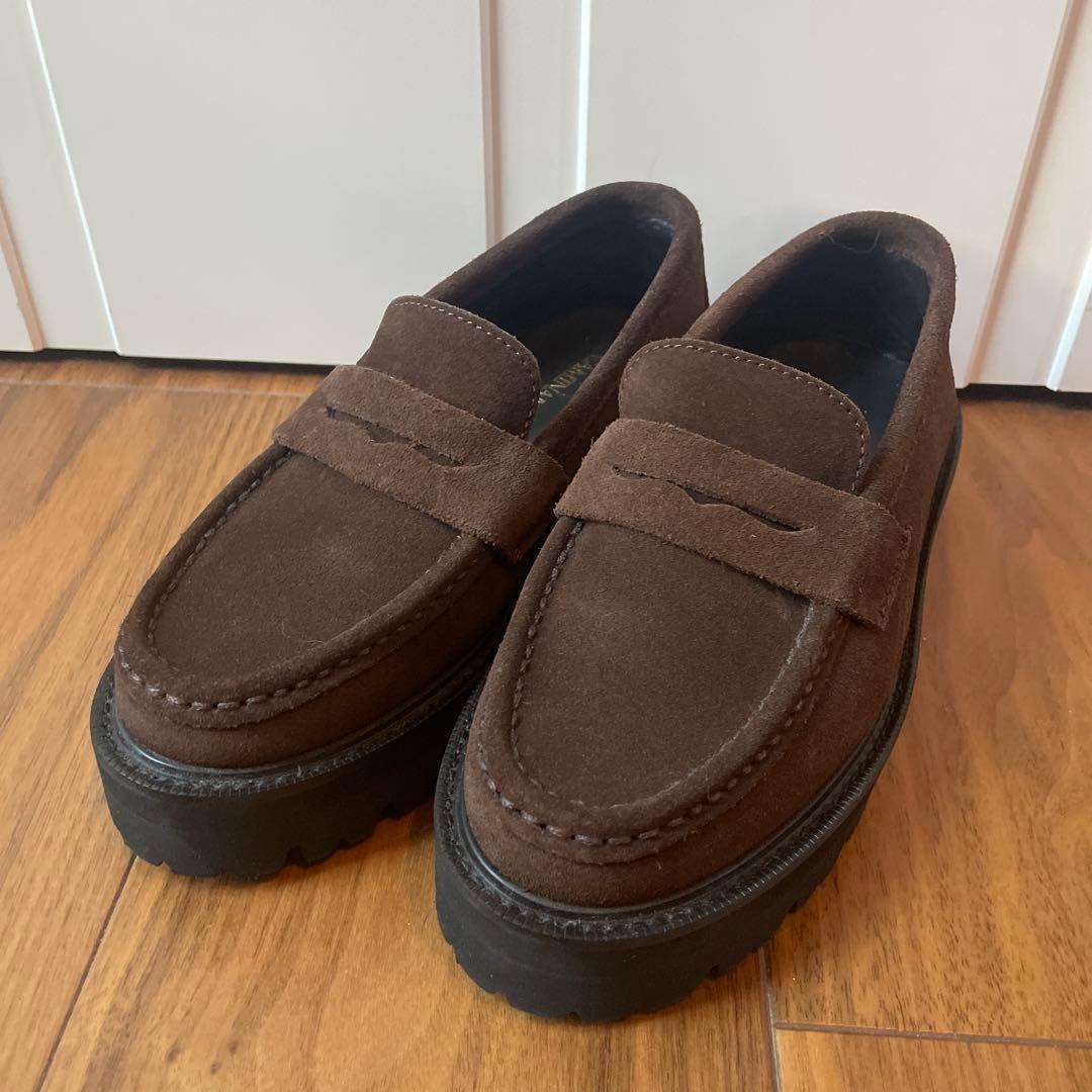 CAMINANDO スウェードローファー サイズ5