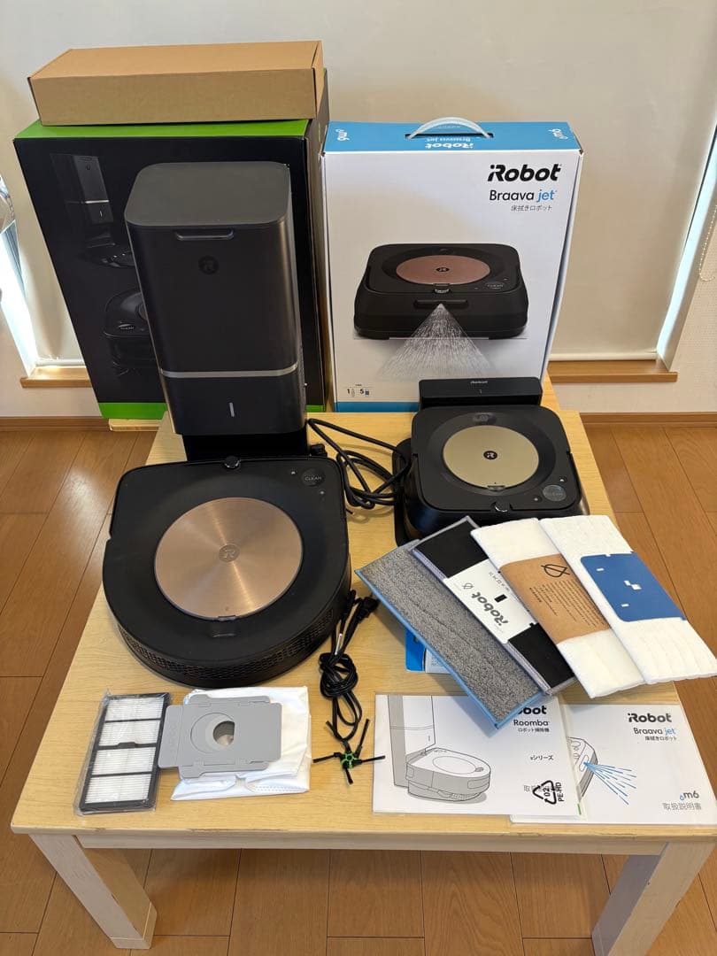 iRobot ルンバs9 ブラーバジェット m6 本体と付属品 箱付き