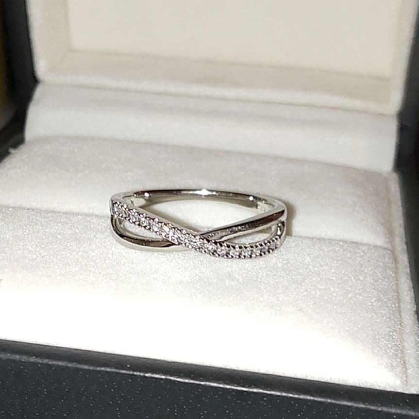 ヴァンドーム青山　ミューチュアルリング プラチナ　ダイヤ 13号