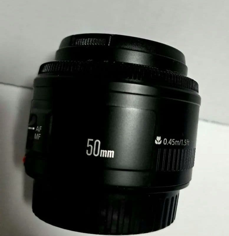 キャノン　Canon EF 50mm f/1.8 II レンズとフィルターセット