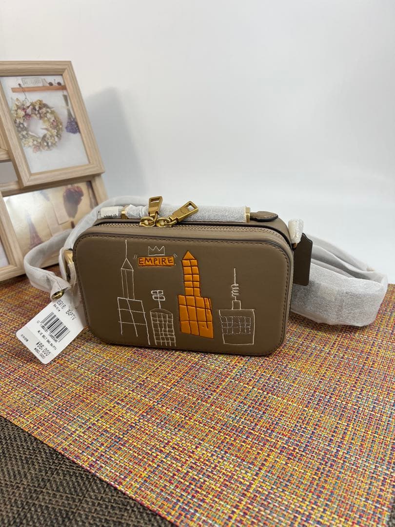 ✨新品・未使用品✨COACH コーチ　バスキア コラボ アリー ベルトバッグ