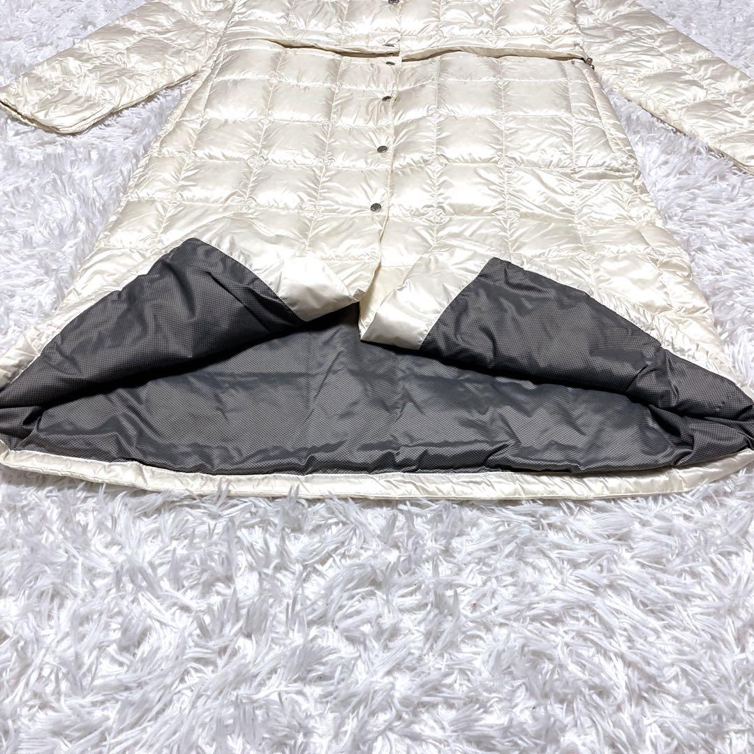 【新品タグ】TAION EXTRA ボレロダウンセット ロングダウン　白　L