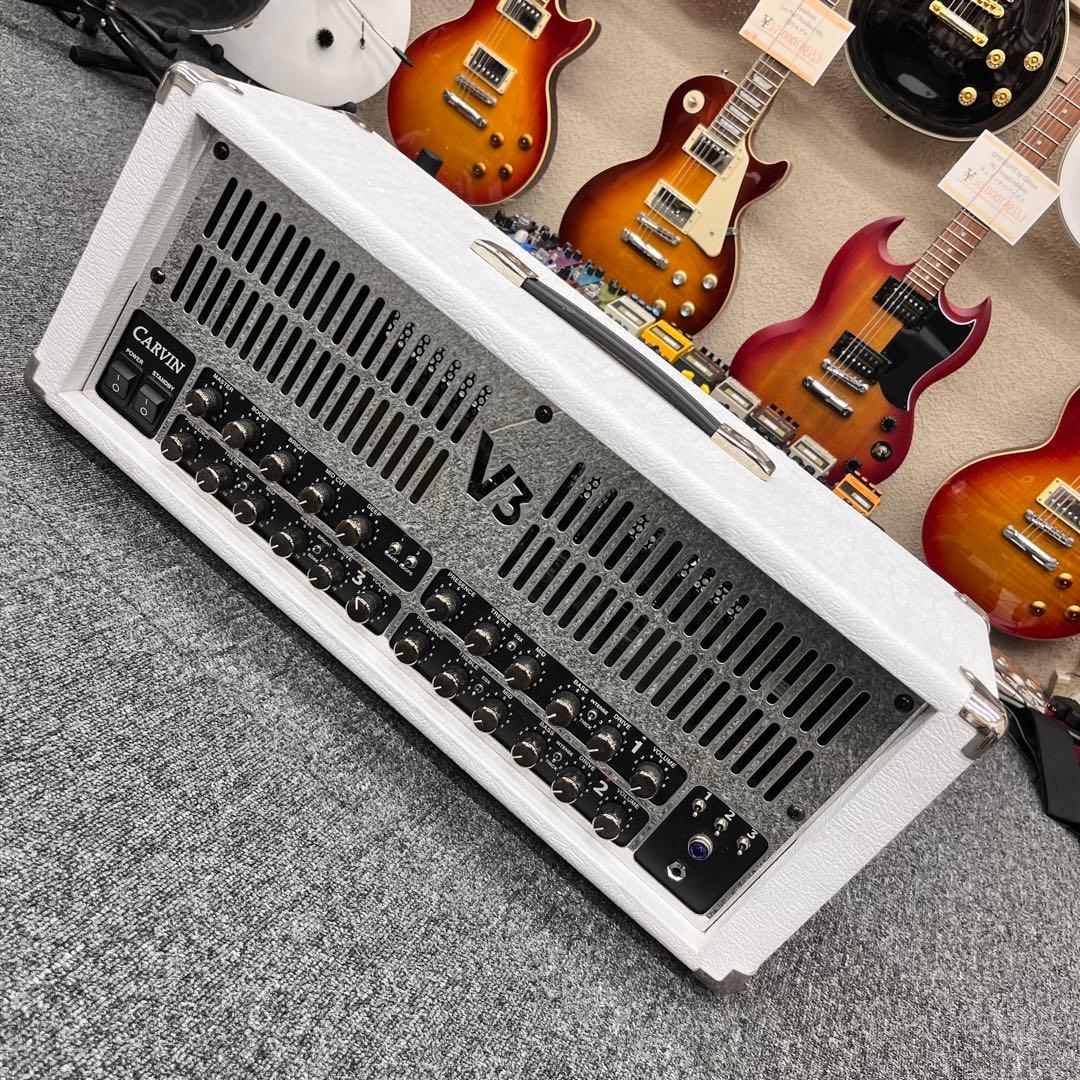 【10708】 CARVIN V3 真空管ギターアンプヘッド ホワイト