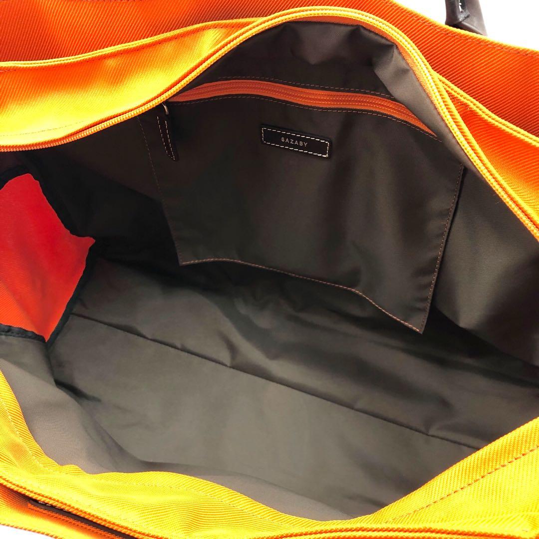 美品 SAZABY サザビー 2way ボストンバッグ ショルダーバッグ 鍵付き