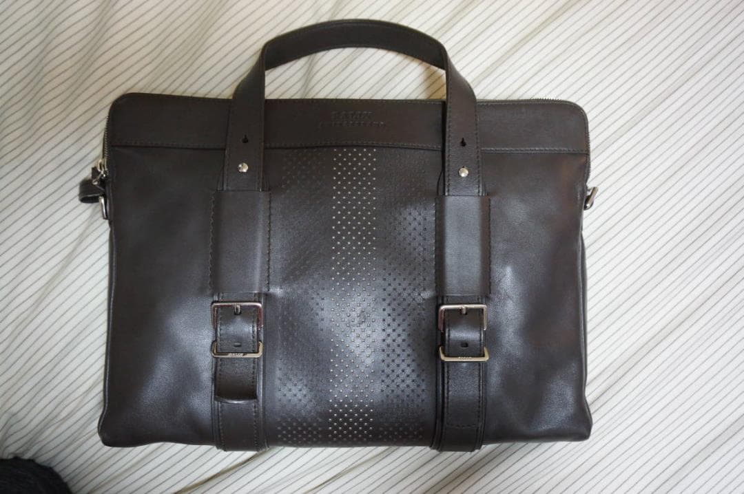 期間限定値下げ　廃盤品レア　BALLY ビジネスバッグ こげ茶