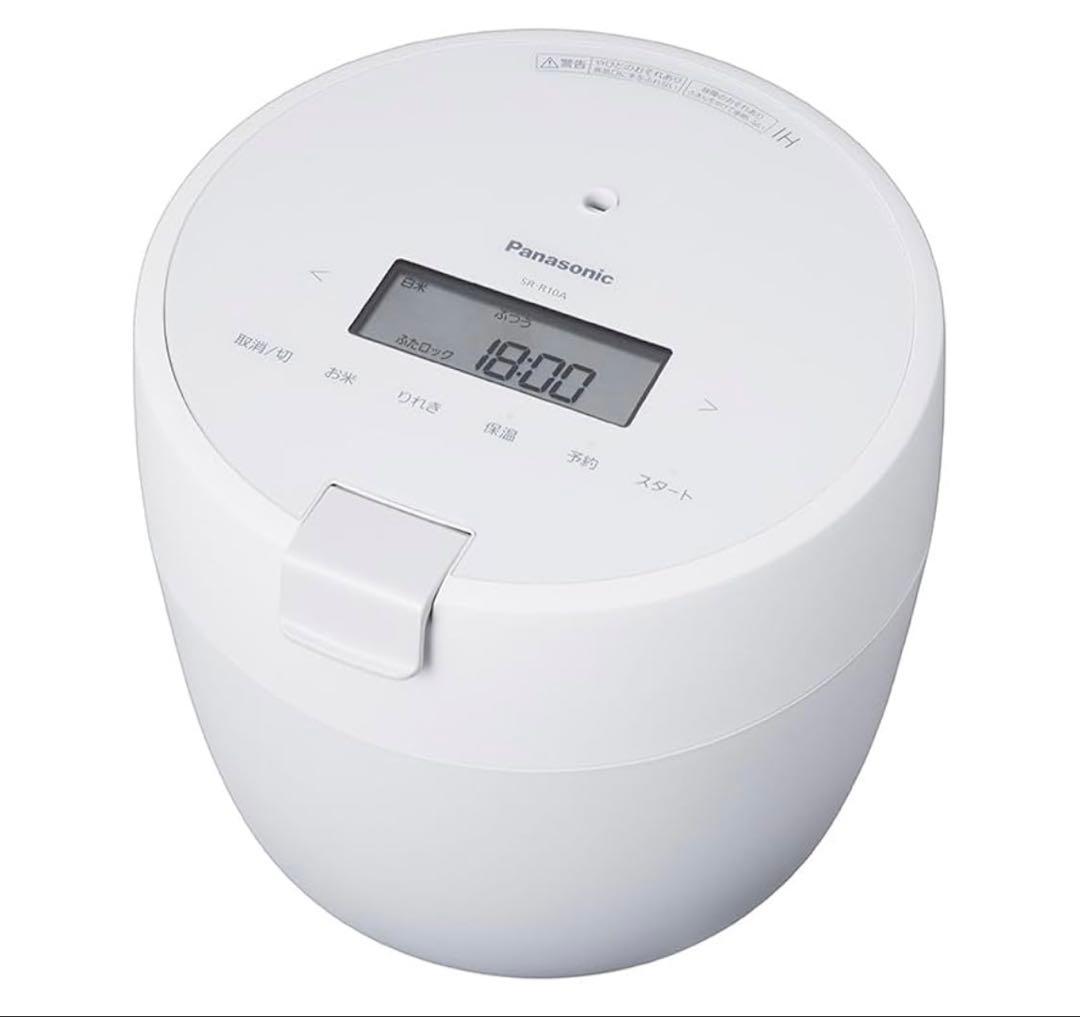 美品★パナソニック 炊飯器 5合 圧力IH SR-R10A-W 2024年製
