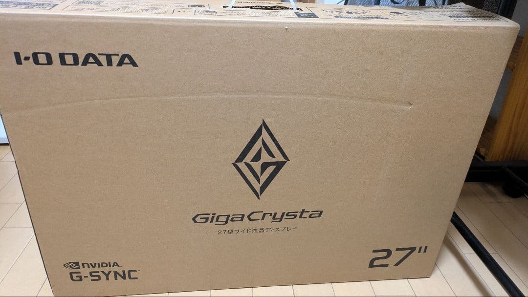 アイオーデータ ゲーミングモニター 27インチ WQHD EX-GDQ271JA