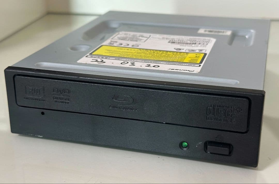 Pioneer 2022年製 ブルーレイドライブ BDR-212BK 動作品