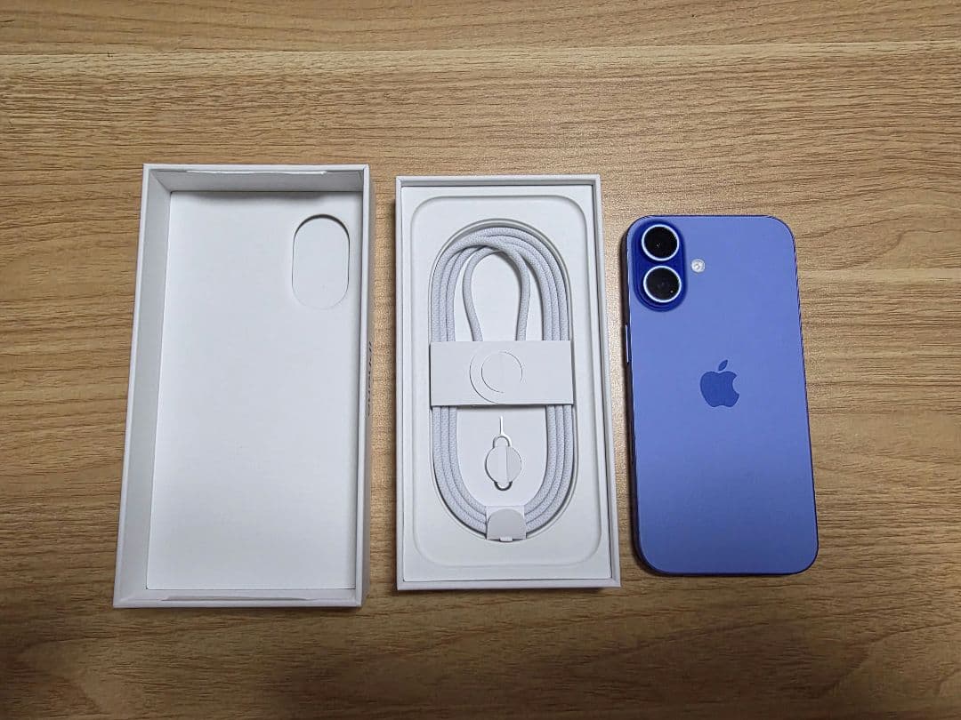サム。iPhone16 128GB ウルトラマリン