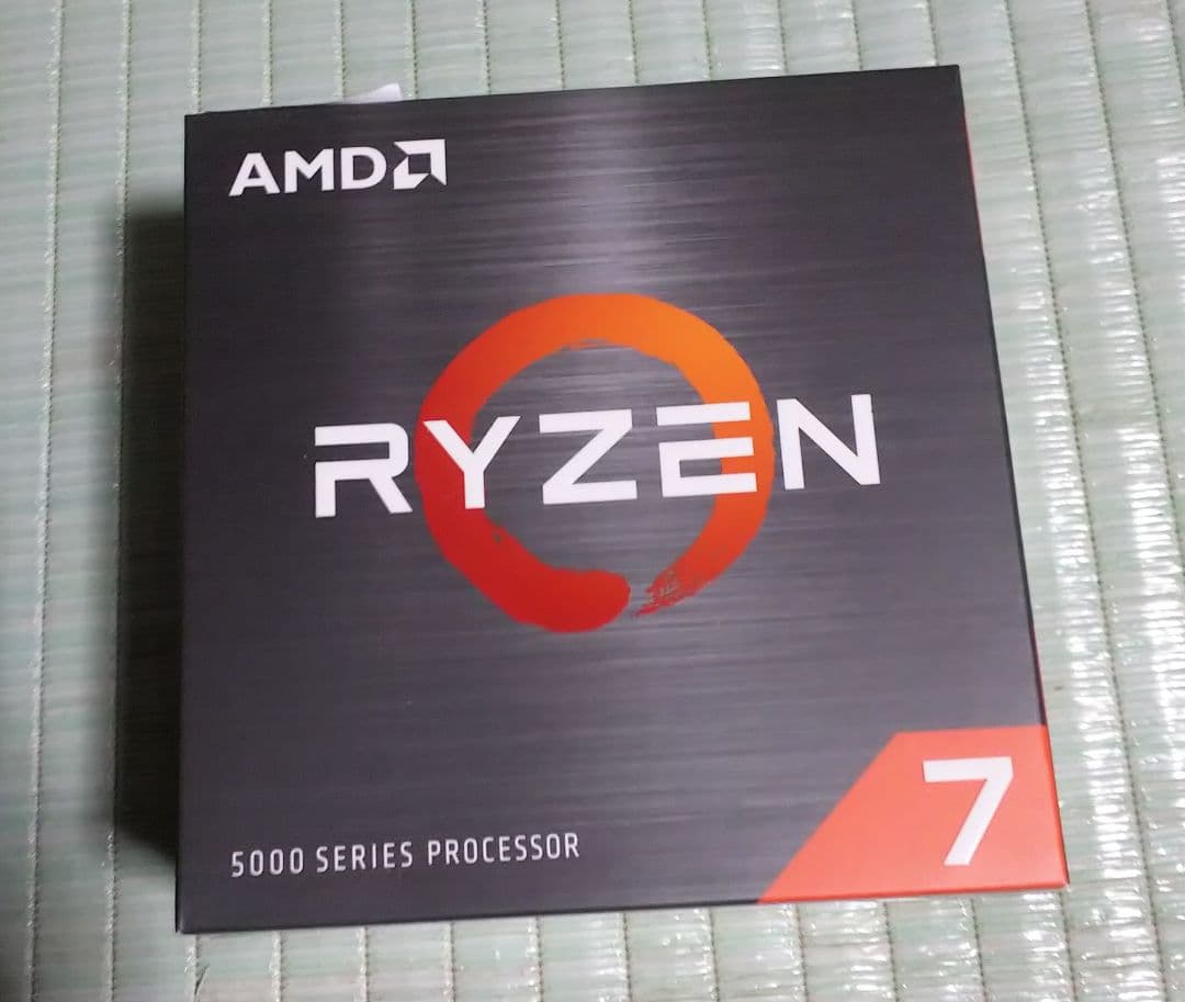 【新品・未開封】AMD Ryzen 7 5700X 正規代理店版