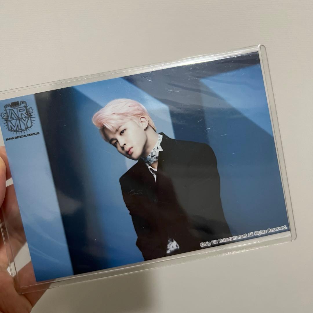 BTS FC 継続特典 ジミン　JIMIN フォト