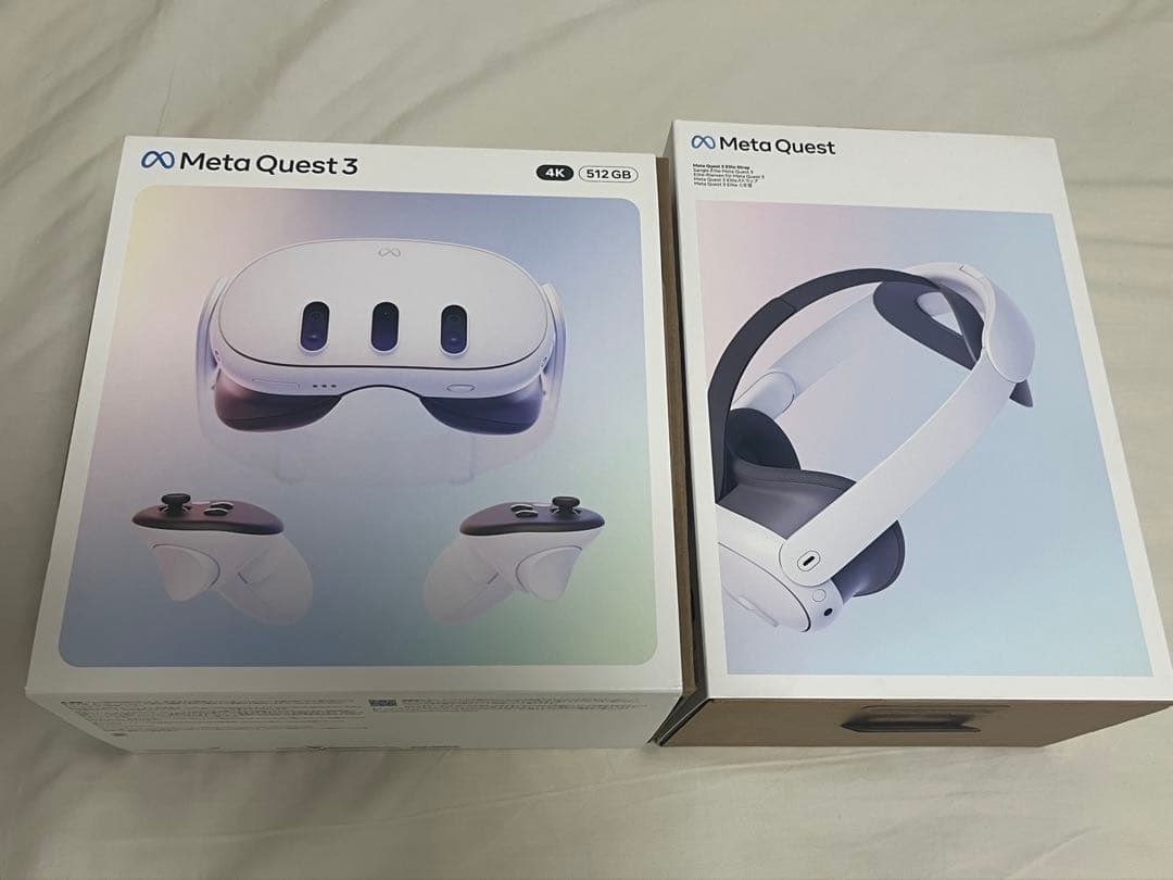 【保証書あり】 Quest 3 512 GB Eliteストラップ 付き