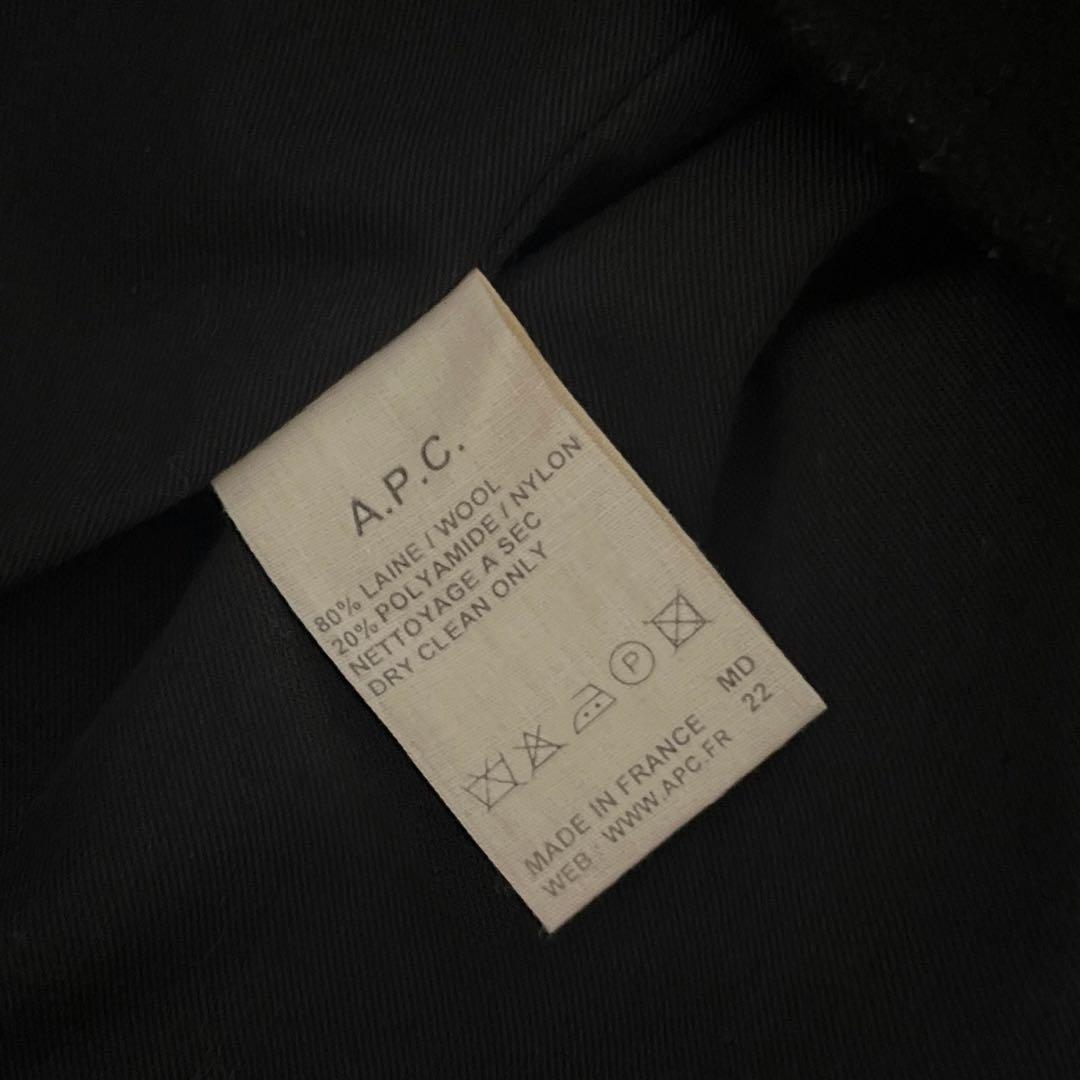 ★美品★A.P.C. アーペーセー フランス製 Aラインダッフルコート