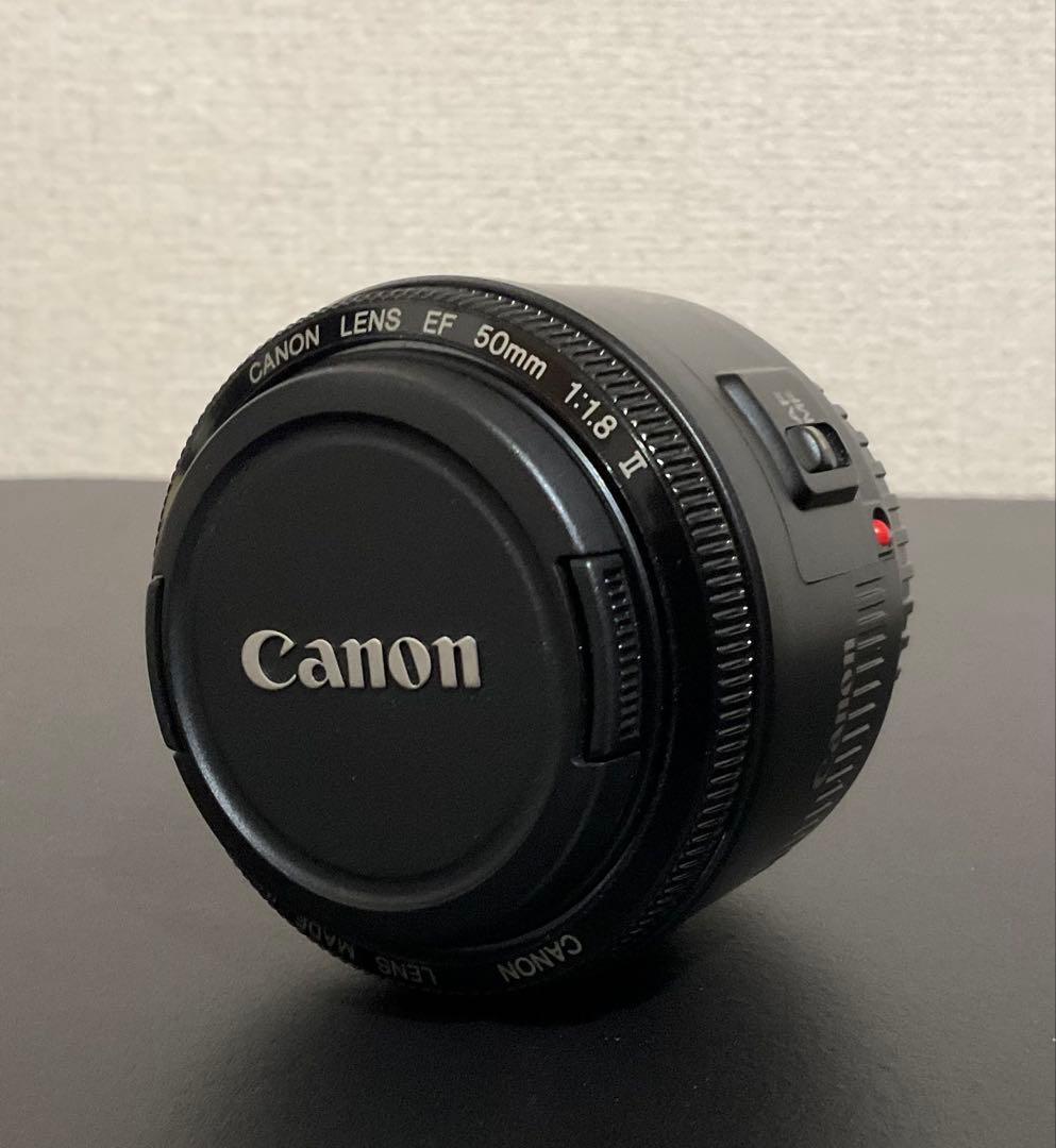 キャノンCanon EF 50mm 1:1.8 Ⅱ 単焦点レンズ