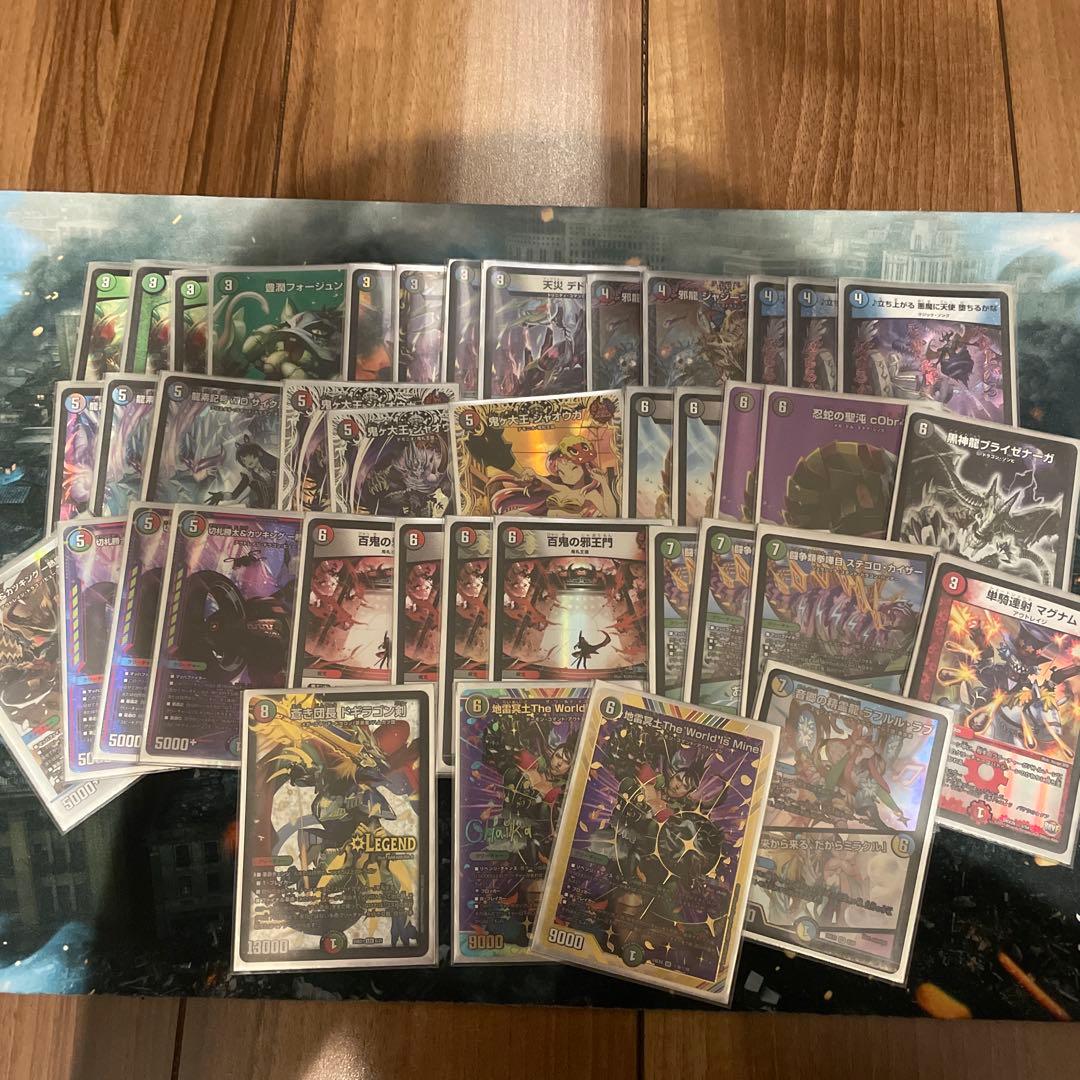 J*見様 デュエマ引退品　デッキ　6つセット