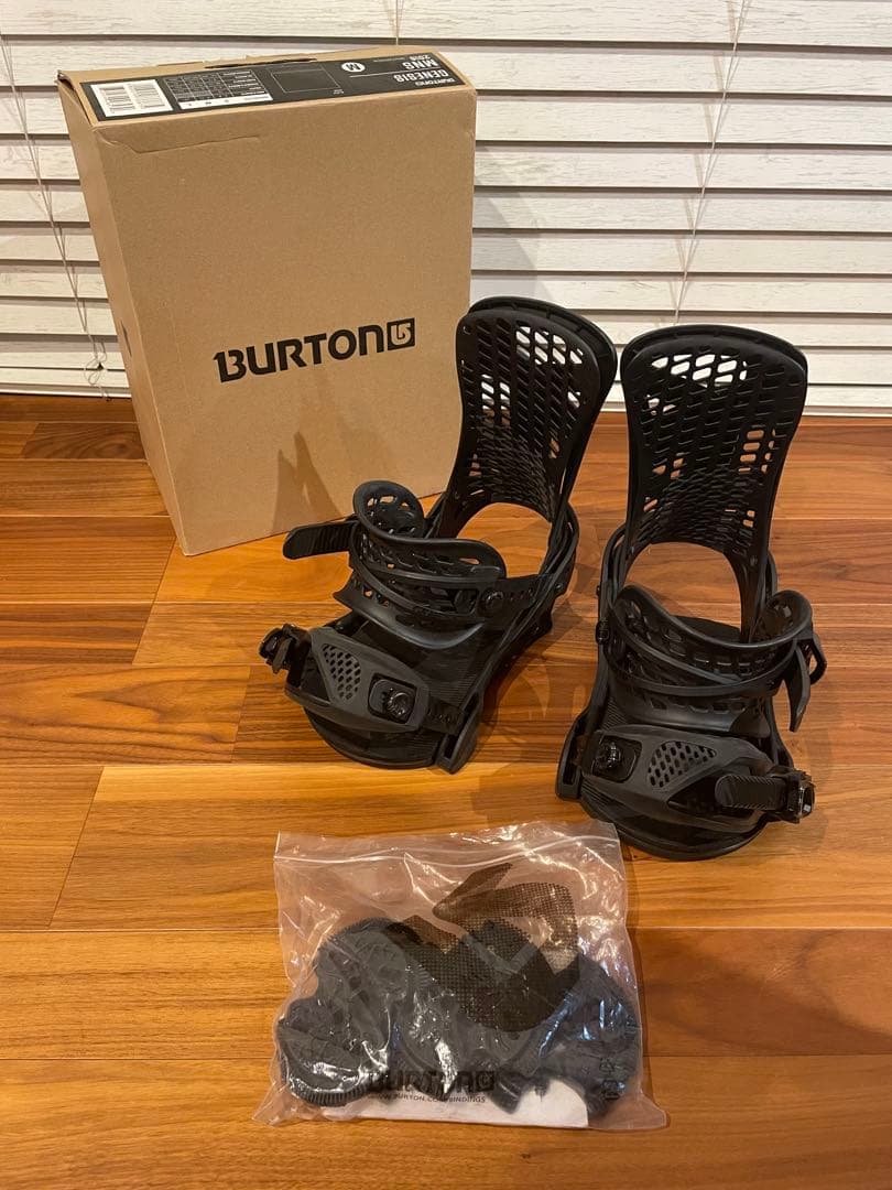 Burton Genesis Mサイズ ブラック ビンディング